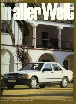 Mercedes-Benz In aller Welt Nr. 184 4.1983