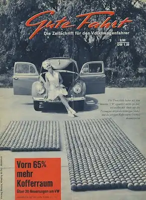 VW Gute Fahrt 1960 Heft 8