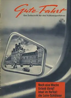 VW Gute Fahrt 1960 Heft 9