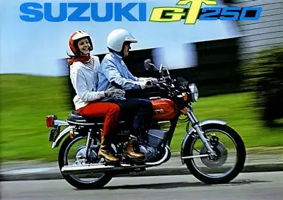 Suzuki GT 250 Prospekt 1977
