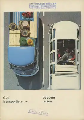 VW Transporter T 1 Prospekt 8.1966