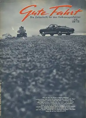 VW Gute Fahrt 1961 Heft 5