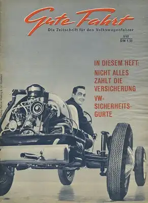 VW Gute Fahrt 1961 Heft 9