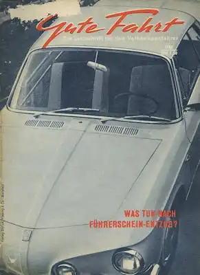 VW Gute Fahrt 1962 Heft 1
