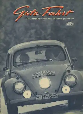 VW Gute Fahrt 1962 Heft 3