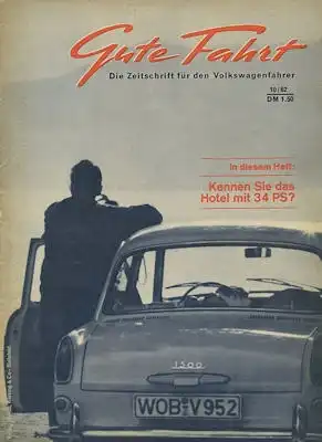VW Gute Fahrt 1962 Heft 10