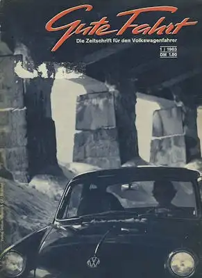 VW Gute Fahrt 1963 Heft 1