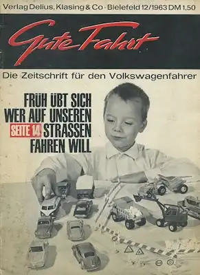 VW Gute Fahrt 1963 Heft 12