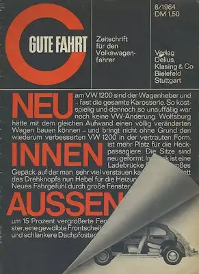 VW Gute Fahrt 1964 Heft 8