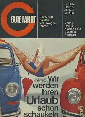VW Gute Fahrt 1965 Heft 5
