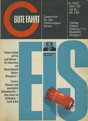 VW Gute Fahrt 1965 Heft 12