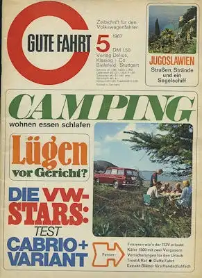 VW Gute Fahrt 1967 Heft 5