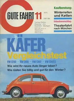 VW Gute Fahrt 1970