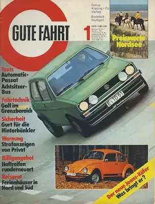 VW Gute Fahrt 1975