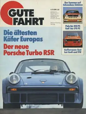 VW Gute Fahrt 1976
