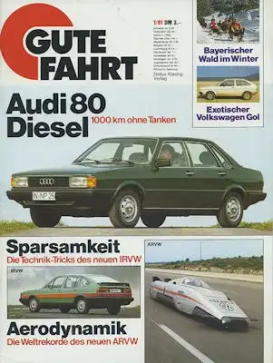 VW Gute Fahrt 1981