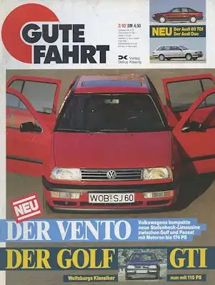 VW Gute Fahrt 1992