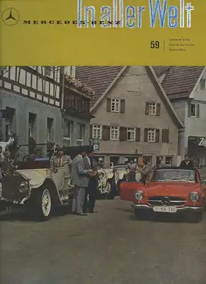 Mercedes-Benz In aller Welt Nr. 59 10.1962