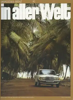 Mercedes-Benz In aller Welt Nr. 171 3.1981