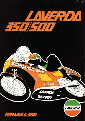 Laverda 350 / 500 Prospekt ca. 1980