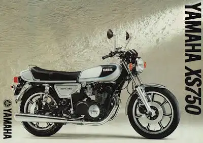 Yamaha XS 750 Prospekt 9.1976