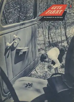 VW Gute Fahrt Heft 4 1957