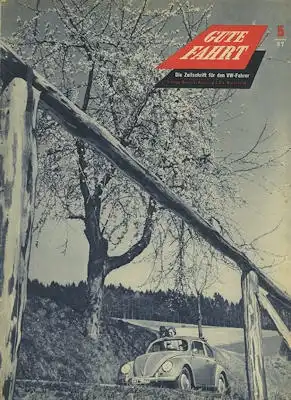VW Gute Fahrt Heft 5 1957