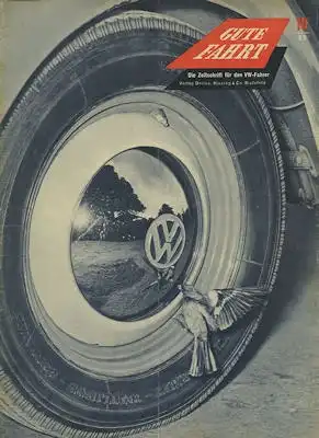 VW Gute Fahrt Heft 10 1957