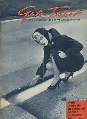 VW Gute Fahrt 1960 Heft 1
