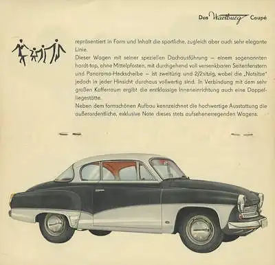 Wartburg 311 Programm 1961