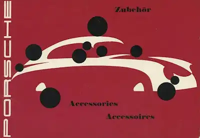 Porsche 356 B Zubehör-Liste 11.1959