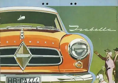 Borgward Isabella Prospekt ca. 1958