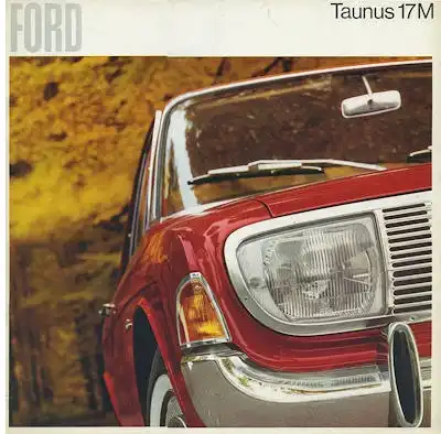 Ford Taunus 17 M Prospekt ca. 1965