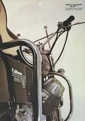 Moto Guzzi V 850 California Prospekt ca. 1973