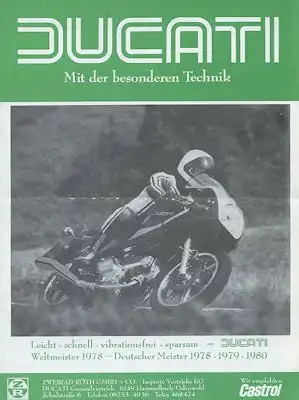 Ducati Programm 1981