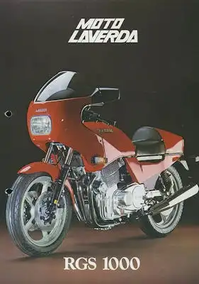 Laverda RGS 1000 Prospekt ca. 1983