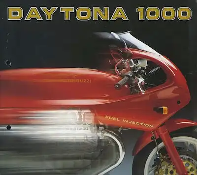 Moto Guzzi Daytona 1000 Prospekt ca. 1992