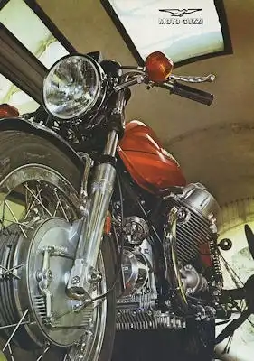 Moto Guzzi V 7 Sport Prospekt ca. 1973