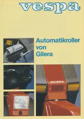 Vespa / Gilera Automatikroller Prospekt 9.1982