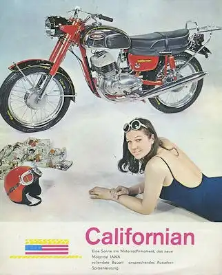 Jawa 250 / 350 Californian Prospekt 1969