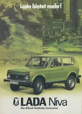 Lada Niva Prospekt 1980er Jahre