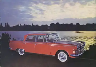 Borgward P 100 Prospekt 12.1960