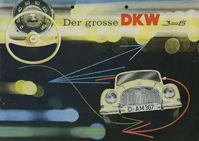 DKW 3=6 Prospekt 1955-59