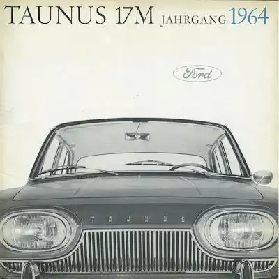 Ford Taunus 17 M P 3 Prospekt 1964