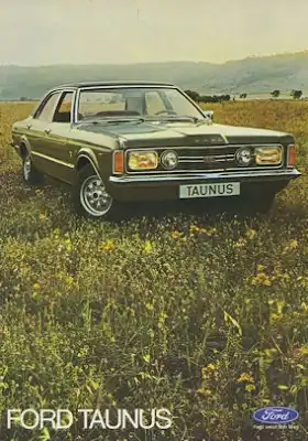 Ford Taunus Prospekt 8.1972