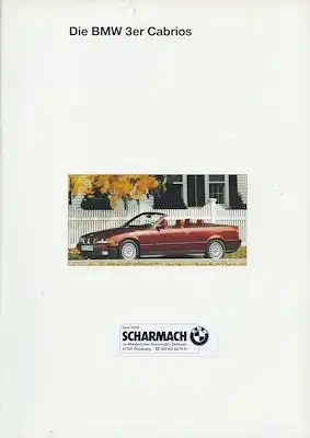 BMW 3er Cabrio Prospekt 1.1994