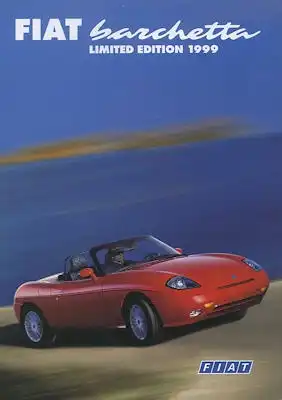 Fiat Barchetta Limited Edition Prospekt 1999