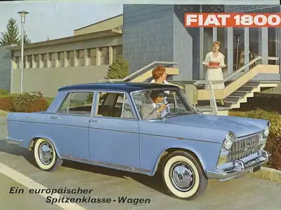 Fiat 1800 Prospekt ca. 1960