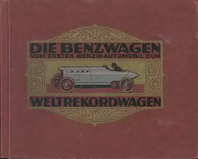 Die Benzwagen Katalog 1912