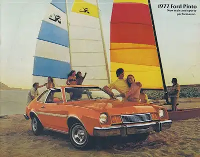 Ford Pinto Prospekt 1977
